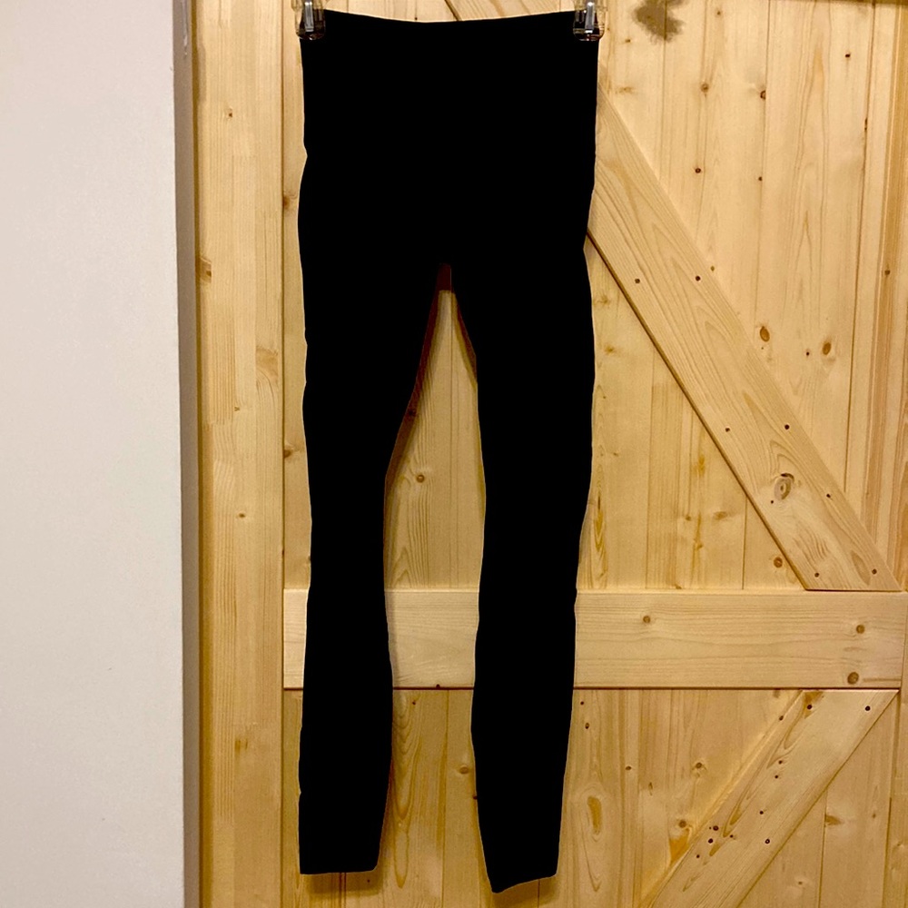 lululemon fast as fleece legging 28", size 2, black